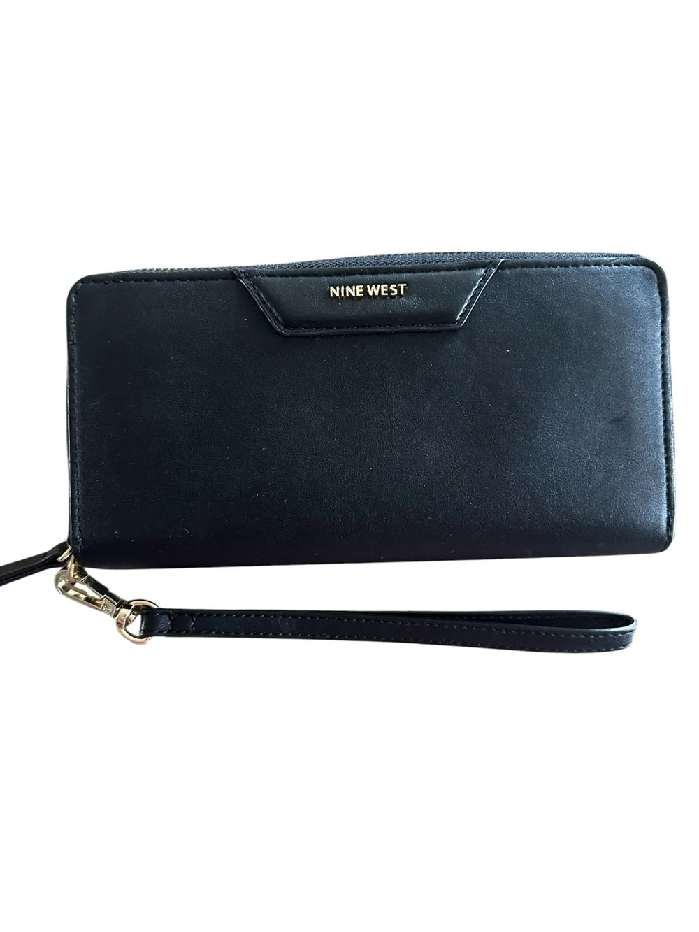 Nine West black leather